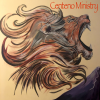 Centeno Ministry Logo of Roaring Lion over the mountain tops